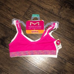 Maidenform Girls Seamless Bras 3-Pack, Sizes S